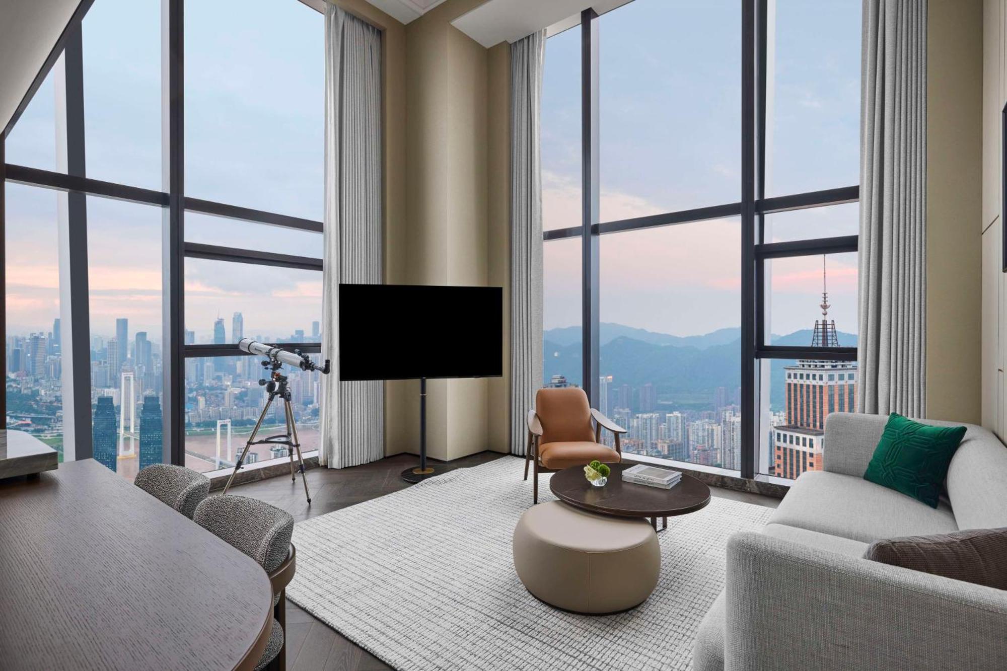 Conrad Chongqing - Indulge In The Magical 8D City Landscape Exteriér fotografie