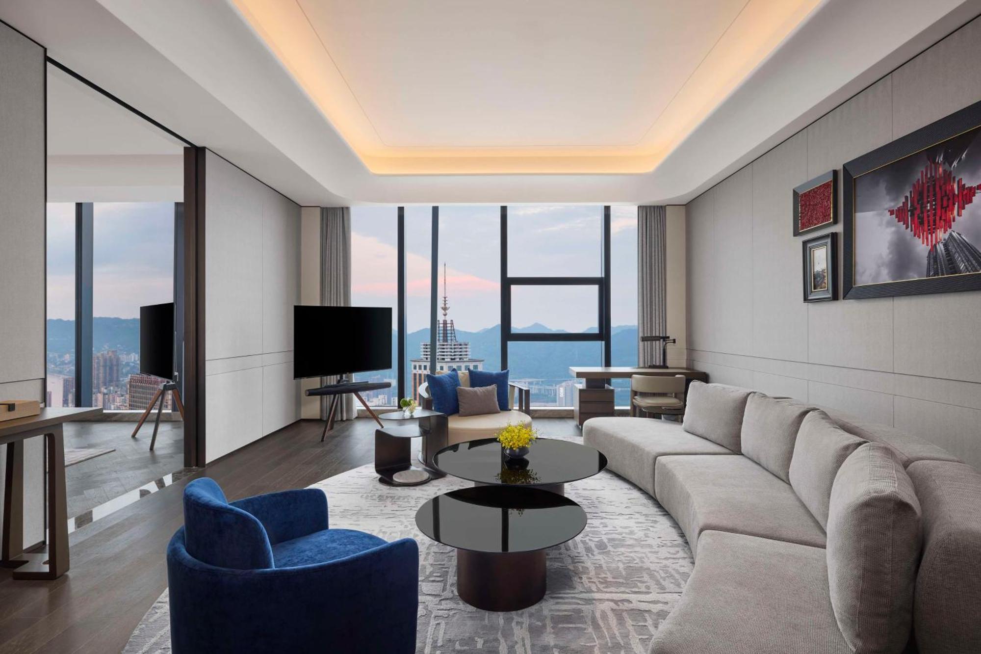 Conrad Chongqing - Indulge In The Magical 8D City Landscape Exteriér fotografie