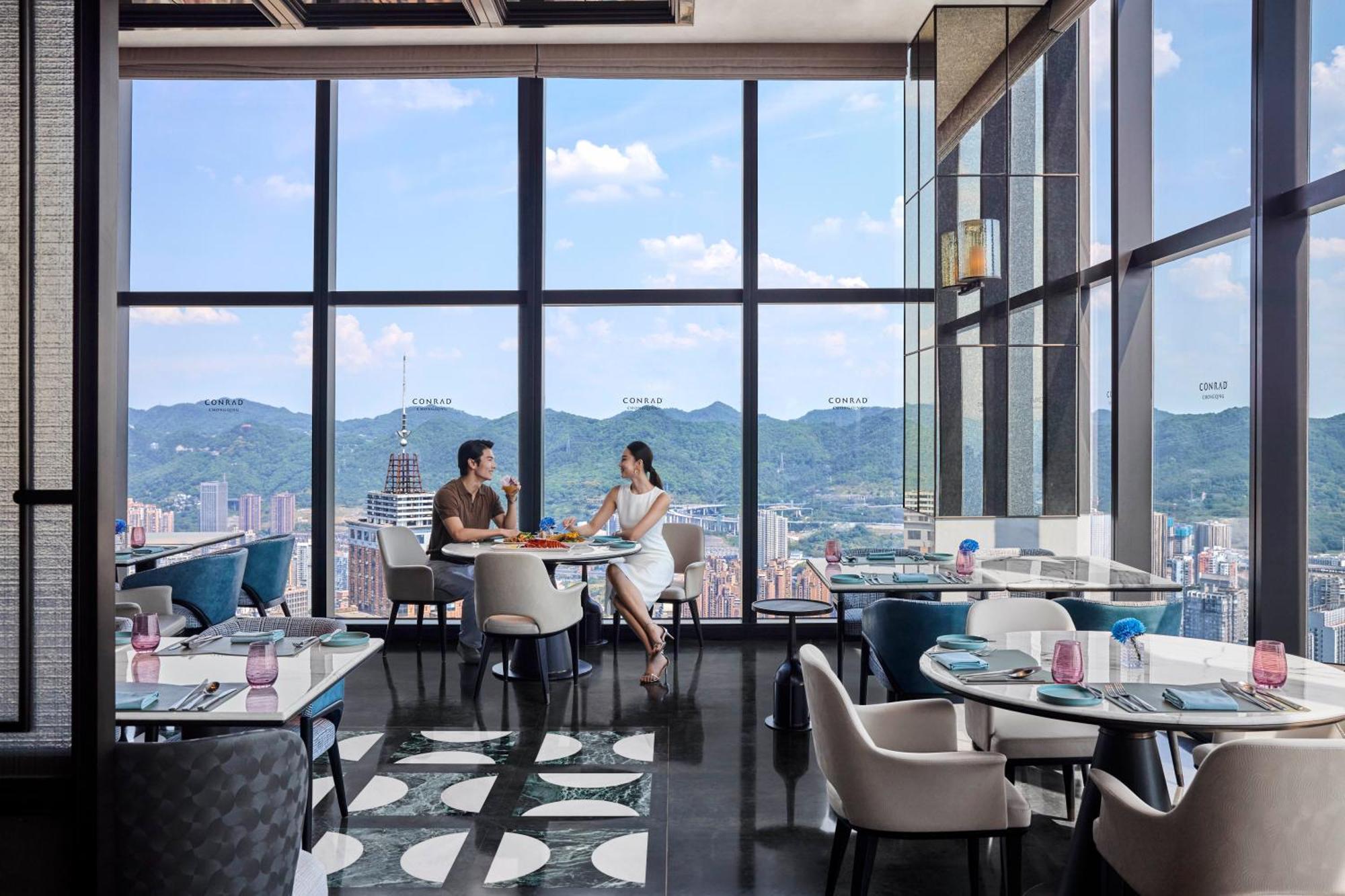 Conrad Chongqing - Indulge In The Magical 8D City Landscape Exteriér fotografie
